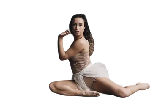 A cut-out of a dancer